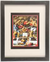 "Muhammad Ali" Custom Framed LE Lithograph Print By Anthony Douglas (Douglas) at PristineAuction.com