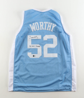 James Worthy Signed Jersey Inscribed "82 NCAA Champs" (Beckett) at PristineAuction.com