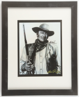"John Wayne" Custom Framed LE Lithograph Print By Anthony Douglas (Douglas) at PristineAuction.com