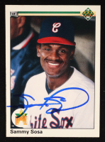 Sammy Sosa Signed 1990 Upper Deck #17 RC (JSA) at PristineAuction.com