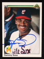 Sammy Sosa Signed 1990 Upper Deck #17 RC (JSA) at PristineAuction.com