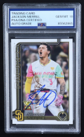 Jackson Merrill Signed 2025 Topps #125 (PSA | Autograph Grade 10) at PristineAuction.com