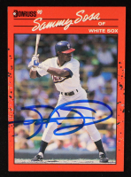 Sammy Sosa Signed 1990 Donruss #489 RC (JSA) at PristineAuction.com