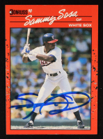 Sammy Sosa Signed 1990 Donruss #489 RC (JSA) at PristineAuction.com