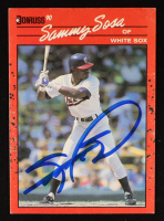 Sammy Sosa Signed 1990 Donruss #489 RC (JSA) at PristineAuction.com