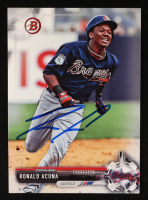 Ronald Acuna Jr. Signed 2017 Bowman Draft #BD39 RC (PSA) at PristineAuction.com