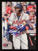 Ronald Acuna Jr. Signed 2020 Topps Update #U145 AS (Beckett) at PristineAuction.com