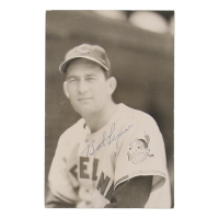 Bob Lemon Signed Indians 4x6 Postcard (JSA) at PristineAuction.com