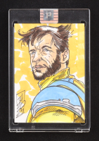 Wolverine | X-Men | Original Art Sketch Card by Tom Hodges (1/1 Original Art) at PristineAuction.com