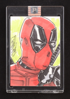 Deadpool | Marvel | Original Art Sketch Card by Tom Hodges (1/1 Original Art) at PristineAuction.com
