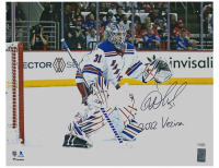 Igor Shesterkin Signed Rangers 16x20 Photo Inscribed "2022 Vezina" (Fanatics) at PristineAuction.com