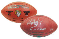 Matthew Stafford Signed LE "The Duke" Super Bowl LVI Logo NFL Official Game Ball Inscribed "SB LVI Champs" (Fanatics) at PristineAuction.com