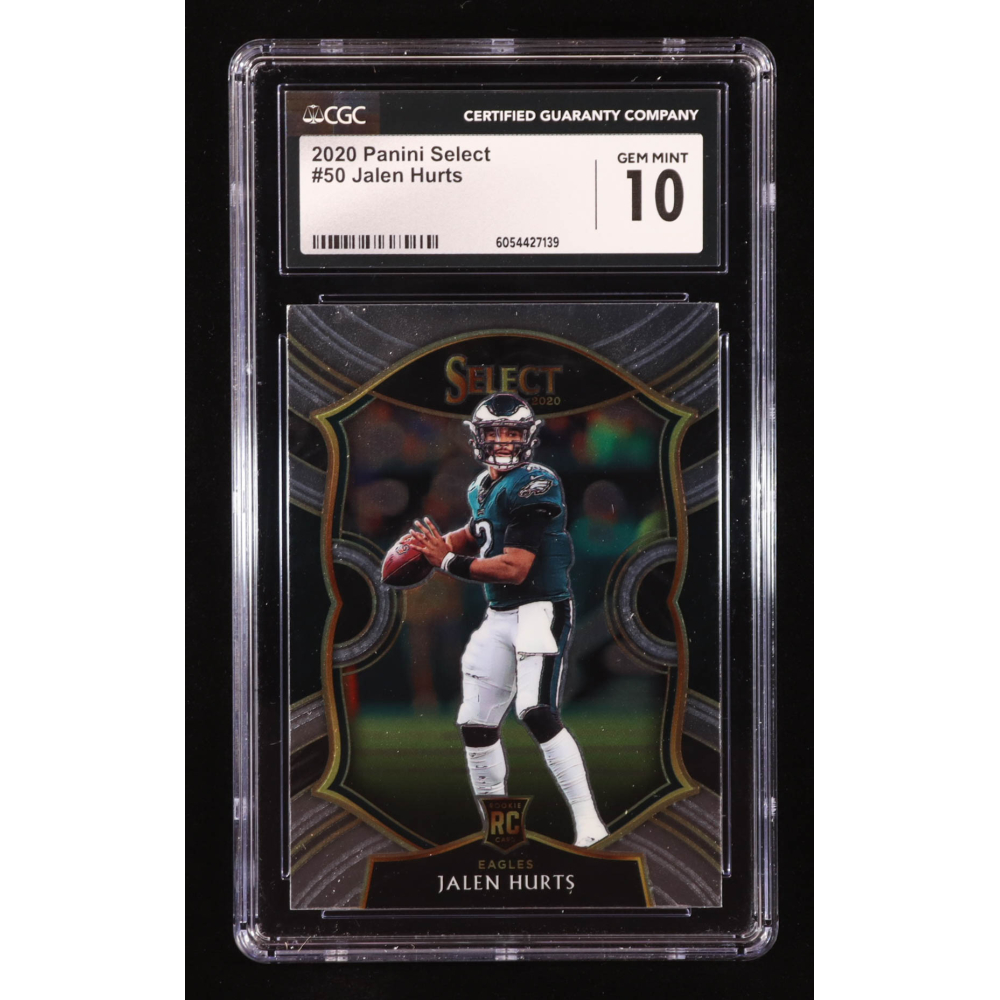 Jalen Hurts 2020 Select #50 RC (CGC 10) at PristineAuction.com