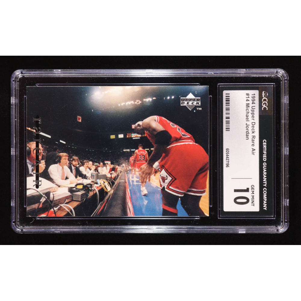 Michael Jordan 1994 Upper Deck Jordan Rare Air #14 (CGC 10) at PristineAuction.com