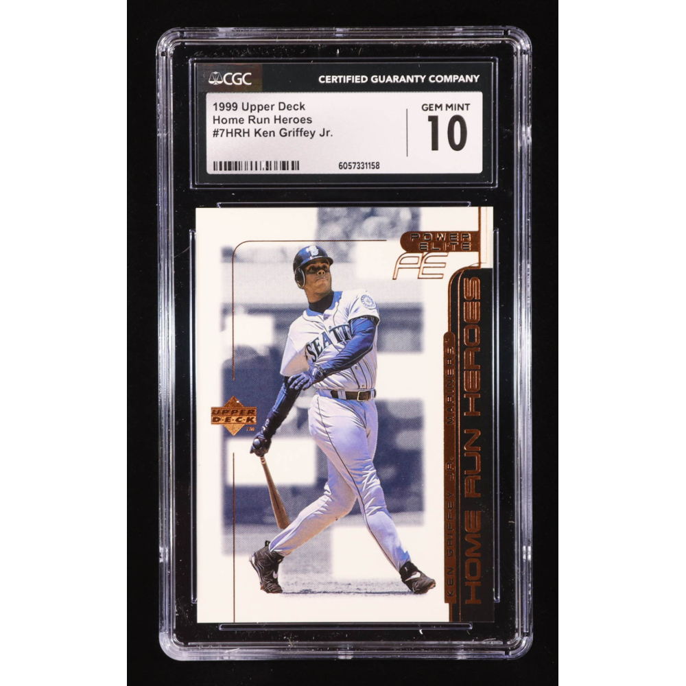 Ken Griffey Jr. 1999 Home Run Heroes #7 UD (CGC 10) at PristineAuction.com