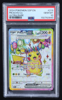 Pikachu ex 2024 Pokemon Scarlet and Violet Surging Sparks #219 (PSA 10) at PristineAuction.com