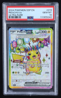 Pikachu ex 2024 Pokemon Scarlet and Violet Surging Sparks #219 (PSA 10) at PristineAuction.com