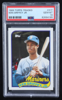 Ken Griffey Jr. 1989 Topps Traded #41T RC (PSA 10) at PristineAuction.com
