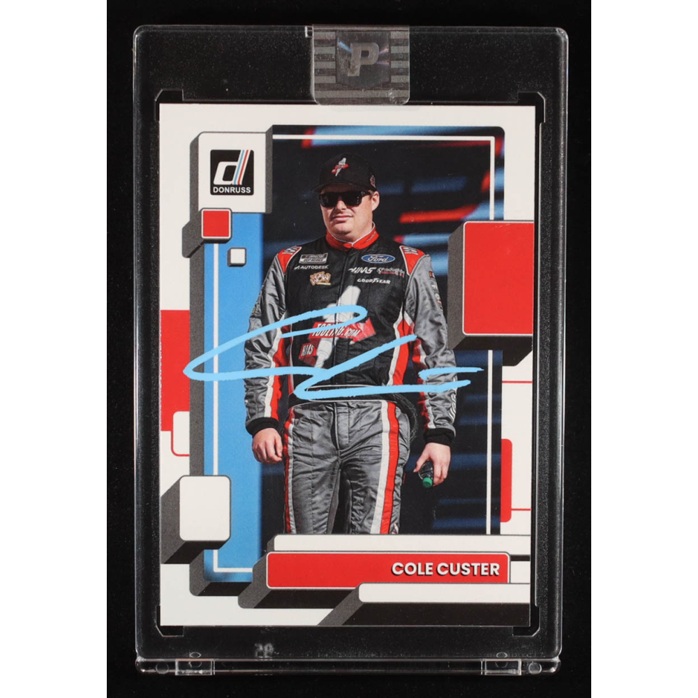 Cole Custer Signed 2023 Donruss #64 (PA) at PristineAuction.com