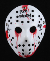Ari Lehman Signed "Friday the 13th" Jason Voorhees Mask Inscribed "F*** Freddy!" & "Jason 1" (Beckett) at PristineAuction.com