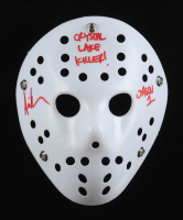 Ari Lehman Signed "Friday the 13th" Jason Voorhees Mask Inscribed "Crystal Lake Killer!" & "Jason 1" (Beckett) at PristineAuction.com