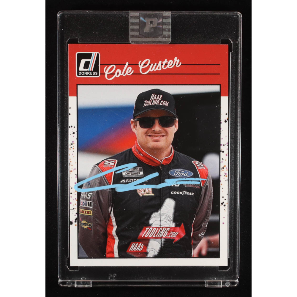 Cole Custer Signed 2023 Donruss #149 RETRO (PA) at PristineAuction.com