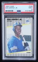 Ken Griffey Jr. 1989 Fleer #548 RC (PSA 9) at PristineAuction.com