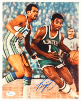 Oscar Robertson Signed Bucks 8x10 Photo (JSA) at PristineAuction.com
