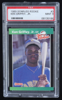 Ken Griffey Jr. 1989 Donruss Rookies #3 RC (PSA 9) at PristineAuction.com