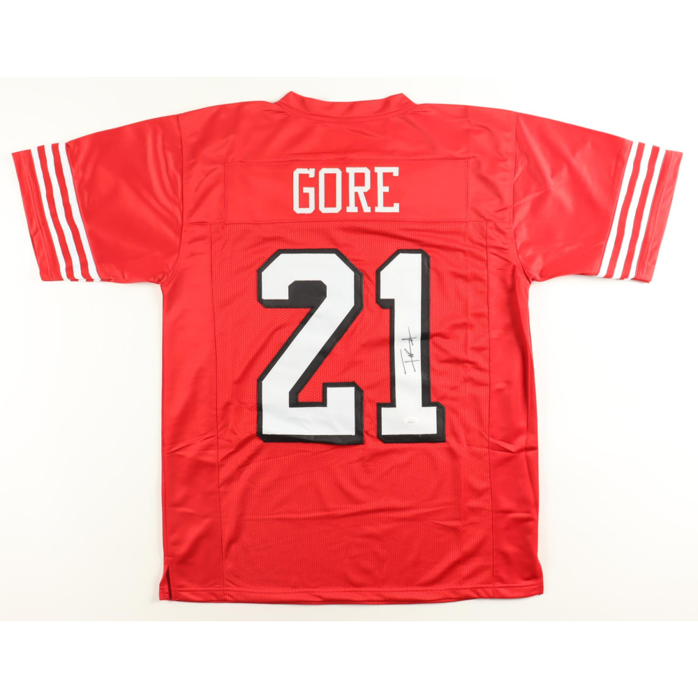 Frank Gore Signed Jersey (JSA) at PristineAuction.com