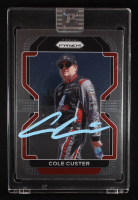 Cole Custer Signed 2022 Panini Prizm #45 (PA) at PristineAuction.com
