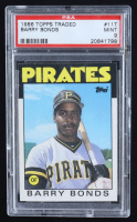 Barry Bonds 1986 Topps Traded #11T XRC (PSA 9) at PristineAuction.com