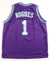 Muggsy Bogues Signed Jersey (JSA) at PristineAuction.com