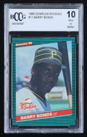 Barry Bonds 1986 Donruss Rookies #11 RC (BCCG 10) at PristineAuction.com