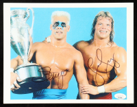Sting & Lex Luger Signed WCW 8.5x11 Photo (JSA) at PristineAuction.com