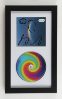 Coldplay "Moon Music" Custom Framed CD Album Insert Display Band-Signed By (4) with Chris Martin, Guy Berryman, Jonny Buckland & Will Champion (ACOA) at PristineAuction.com