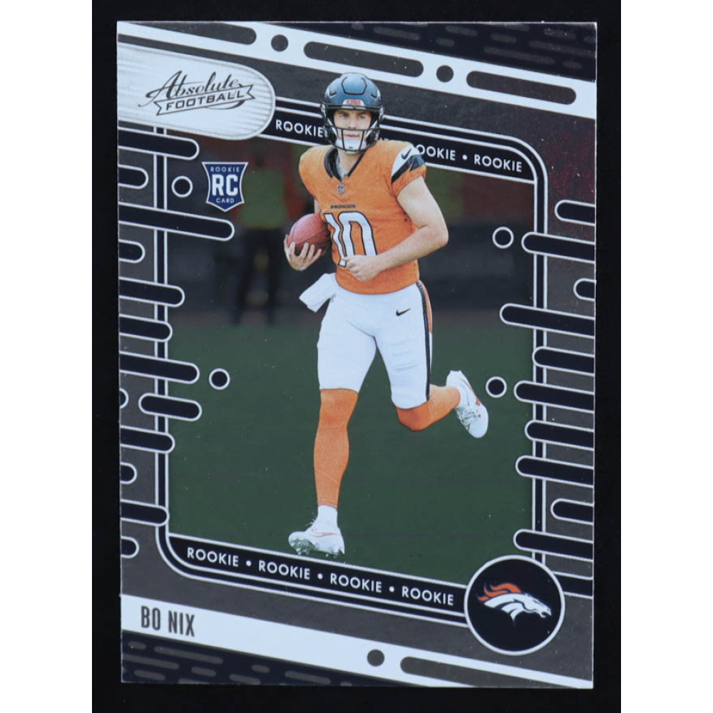Bo Nix 2024 Absolute #112 RC at PristineAuction.com