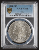 1884-CC Morgan Silver Dollar - Carson City at PristineAuction.com