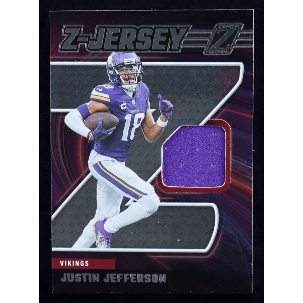 Justin Jefferson 2024 Zenith Z Jersey #20 at PristineAuction.com