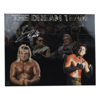Brutus Beefcake & Greg Valentine Signed WWF 16x20 Photo (Playball Ink) at PristineAuction.com