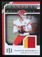 Patrick Mahomes II 2020 Panini National Treasures Century Materials Prime #73 #40/49 at PristineAuction.com