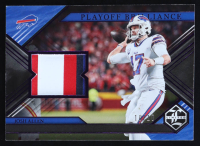 Josh Allen 2022 Limited Playoff Brilliance Jerseys Amethyst Spotlight #2 #10/10 at PristineAuction.com