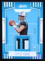 Bryce Young 2023 Absolute Absolute Rookie Materials Holo Silver #32 RC #30/49 at PristineAuction.com