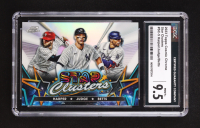 Mookie Betts / Bryce Harper / Aaron Judge 2023 Topps Cosmic Chrome Star Clusters #SC5 (CGC 9.5) at PristineAuction.com