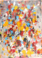 "Formation" 2025 Original Acrylic Painting on Rolled Canvas by Arvydas Gaiciunas | Arvy (Arvy) at PristineAuction.com