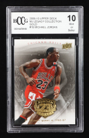 Michael Jordan 2009-10 Upper Deck Michael Jordan Legacy Collection Gold #15 (BCCG 10) at PristineAuction.com