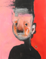 "Stu N-16" 2025 Original Acrylic Painting on Rolled Canvas by Arvydas Gaiciunas | Retne (Retne) at PristineAuction.com