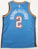 Shai Gilgeous-Alexander Signed Thunder Nike Authentic Jersey (PSA) at PristineAuction.com