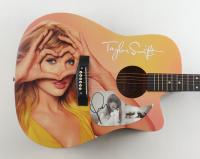 Taylor Swift Signed 38" Acoustic Guitar (JSA) at PristineAuction.com