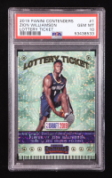Zion Williamson 2019-20 Panini Contenders Lottery Ticket #1 RC (PSA 10) at PristineAuction.com